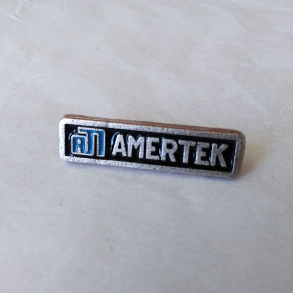 Vintage AMERTEK Lapel Hat Pin Enamel Fire Truck Airport Military Collectible - Picture 8 of 11